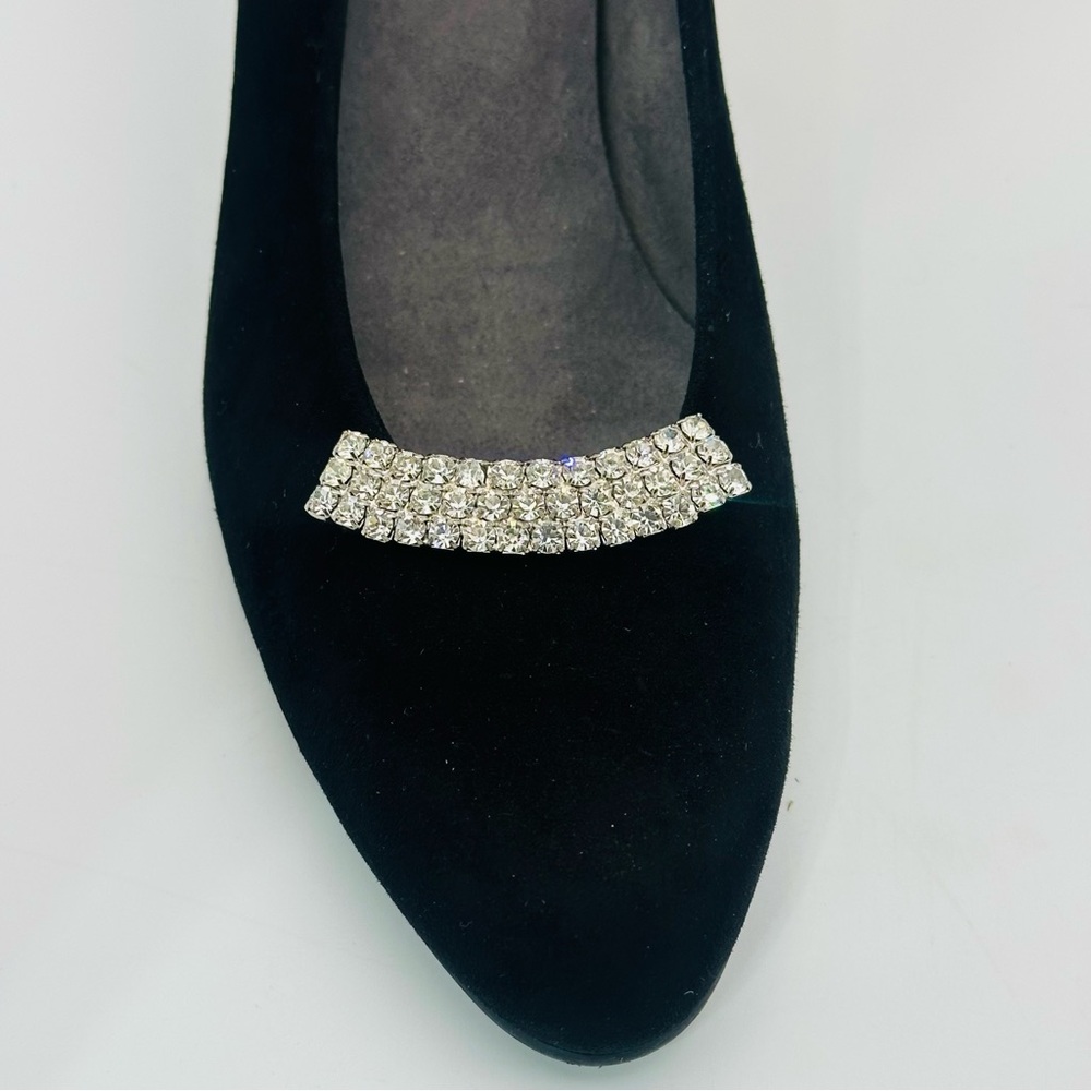 Musi Vintage Rhinestone Shoe Clips - Picture 6 of 9